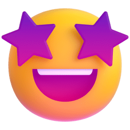 Star-struck Emoji Copy Paste ― 🤩 - microsoft-teams-gifs
