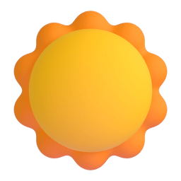 Sun Emoji Copy Paste ― ☀️ - microsoft-teams-gifs
