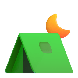 Tent Emoji Copy Paste ― ⛺ - microsoft-teams-gifs