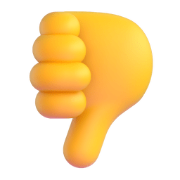 Thumbs Down Emoji Copy Paste ― 👎 - microsoft-teams-gifs