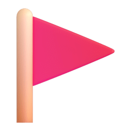 Triangular Flag Emoji Copy Paste ― 🚩 - microsoft-teams-gifs