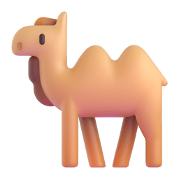 Two-hump Camel Emoji Copy Paste ― 🐫 - microsoft-teams-gifs