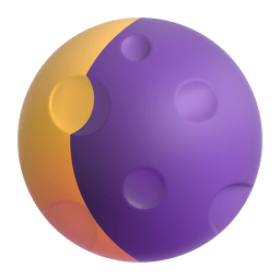 Waning Crescent Moon Emoji Copy Paste ― 🌘 - microsoft-teams-gifs