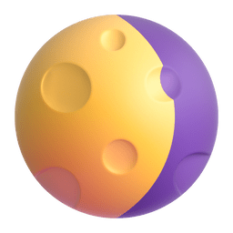 Waning Gibbous Moon Emoji Copy Paste ― 🌖 - microsoft-teams-gifs