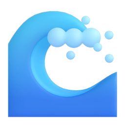 Water Wave Emoji Copy Paste ― 🌊 - microsoft-teams-gifs