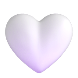 White Heart Emoji Copy Paste ― 🤍 - microsoft-teams-gifs