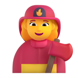 Woman Firefighter Emoji Copy Paste ― 👩‍🚒 - microsoft-teams-gifs