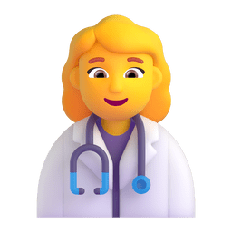 Woman Health Worker Emoji Copy Paste ― 👩‍⚕ - microsoft-teams-gifs