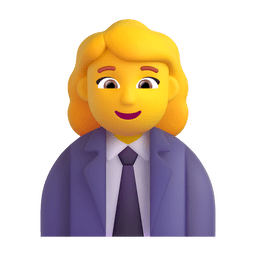 Woman Office Worker Emoji Copy Paste ― 👩‍💼 - microsoft-teams-gifs
