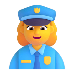 Woman Police Officer Emoji Copy Paste ― 👮‍♀ - microsoft-teams-gifs