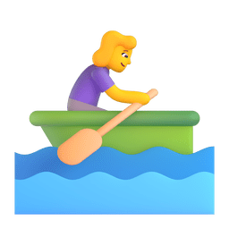 Woman Rowing Boat Emoji Copy Paste ― 🚣‍♀ - microsoft-teams-gifs