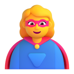 Woman Superhero Emoji Copy Paste ― 🦸‍♀ - microsoft-teams-gifs