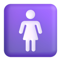 Women’s Room Emoji Copy Paste ― 🚺 - microsoft-teams-gifs