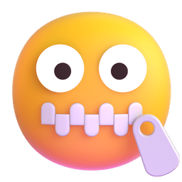 Zipper-mouth Face Emoji Copy Paste ― 🤐 - microsoft-teams-gifs