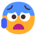 Anxious Face With Sweat Emoji Copy Paste ― 😰 - microsoft
