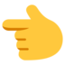 Backhand Index Pointing Left Emoji Copy Paste ― 👈 - microsoft