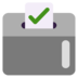 Ballot Box With Ballot Emoji Copy Paste ― 🗳️ - microsoft