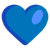 Blue Heart Emoji Copy Paste ― 💙 - microsoft