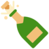 Bottle With Popping Cork Emoji Copy Paste ― 🍾 - microsoft