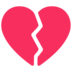 Broken Heart Emoji Copy Paste ― 💔 - microsoft