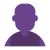 Bust In Silhouette Emoji Copy Paste ― 👤 - microsoft