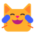 Cat With Tears Of Joy Emoji Copy Paste ― 😹 - microsoft