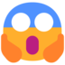 Face Screaming In Fear Emoji Copy Paste ― 😱 - microsoft
