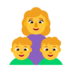 Family: Woman, Boy, Boy Emoji Copy Paste ― 👩‍👦‍👦 - microsoft