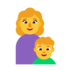 Family: Woman, Boy Emoji Copy Paste ― 👩‍👦 - microsoft