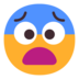 Fearful Face Emoji Copy Paste ― 😨 - microsoft