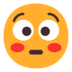 Flushed Face Emoji Copy Paste ― 😳 - microsoft