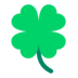 Four Leaf Clover Emoji Copy Paste ― 🍀 - microsoft