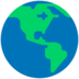 Globe Showing Americas Emoji Copy Paste ― 🌎 - microsoft