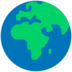 Globe Showing Europe-Africa Emoji Copy Paste ― 🌍 - microsoft