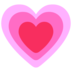 Growing Heart Emoji Copy Paste ― 💗 - microsoft