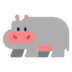 Hippopotamus Emoji Copy Paste ― 🦛 - microsoft