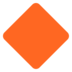 Large Orange Diamond Emoji Copy Paste ― 🔶 - microsoft