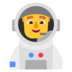Man Astronaut Emoji Copy Paste ― 👨‍🚀 - microsoft