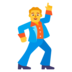 Man Dancing Emoji Copy Paste ― 🕺 - microsoft