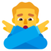 Man Gesturing NO Emoji Copy Paste ― 🙅‍♂ - microsoft