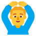 Man Gesturing OK Emoji Copy Paste ― 🙆‍♂ - microsoft