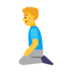 Man Kneeling Emoji Copy Paste ― 🧎‍♂ - microsoft