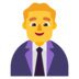 Man Office Worker Emoji Copy Paste ― 👨‍💼 - microsoft