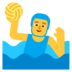 Man Playing Water Polo Emoji Copy Paste ― 🤽‍♂ - microsoft