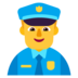Man Police Officer Emoji Copy Paste ― 👮‍♂ - microsoft