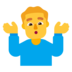 Man Shrugging Emoji Copy Paste ― 🤷‍♂ - microsoft