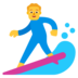 Man Surfing Emoji Copy Paste ― 🏄‍♂ - microsoft