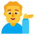 Man Tipping Hand Emoji Copy Paste ― 💁‍♂ - microsoft
