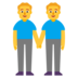 Men Holding Hands Emoji Copy Paste ― 👬 - microsoft