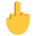 Middle Finger Emoji Copy Paste ― 🖕 - microsoft